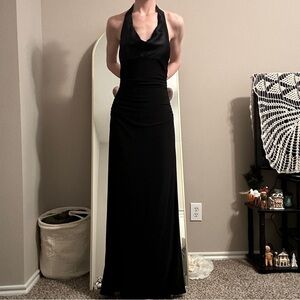 Laundry By Shelli Segal Black Backless Dress